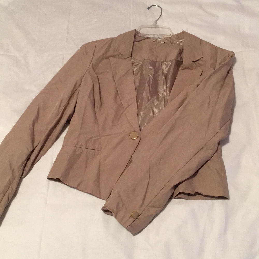 Tan jacket